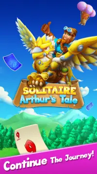 Solitaire: Arthur's Tale TriPeaks Screen Shot 7