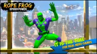 Rope power Frog Spider : Gangster Crime Vice City Screen Shot 0