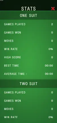 Spider Solitaire Screen Shot 5