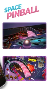 Space Pinball: Classic game Screen Shot 1