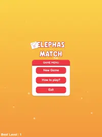 Pair Matching Games - Memory Games : Elephas Match Screen Shot 13