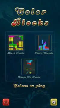 Color Blocks : Block Puzzle, Tetris, Shape Fit Screen Shot 0