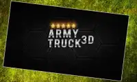 Military Truck Driving Simulator 2017 Screen Shot 0
