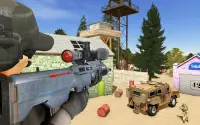 एफपीएस कमांडो शूटिंग 3डी नया गेम-क्रिटिकल एक्शन Screen Shot 4