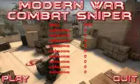 modern war combat  sniper Screen Shot 1