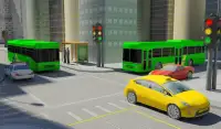 Traffic Bus Drive Simulator 3D Screen Shot 0