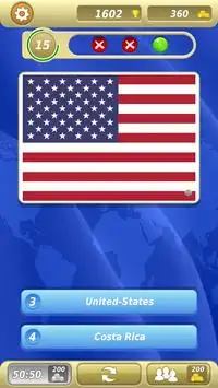 World Flags Quiz Name the Flag Screen Shot 1