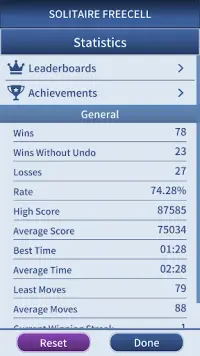 FreeCell Solitaire Classic Screen Shot 3