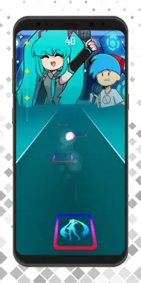 Miku Dancing Tiles Hop Screen Shot 3