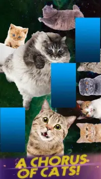 Astrocat Singers [Singing cat rhythm game and app] Screen Shot 0