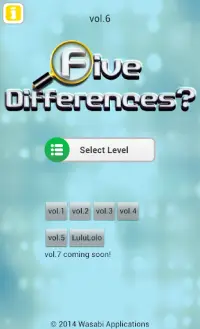 Five Differences? vol.6 Screen Shot 3