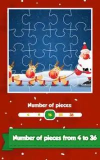 Christmas Puzzles: Kids Jigsaw Screen Shot 1