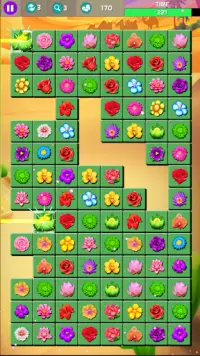 Onet Connect Flowers – Classic Garden Game Screen Shot 1