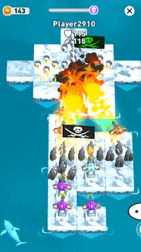 Penguin Island War Of Raft Screen Shot 3