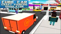 Cube Car Craft Parking Sim 3D Screen Shot 11