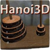 Hanoi Tower 3D Puzzle
