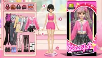Doll dress up & makeup games Screen Shot 1