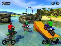 Kinder Wasser Surfen Motorrad Race - Strand Fahren Screen Shot 6
