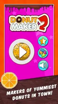 Donut Maker 2 Screen Shot 1