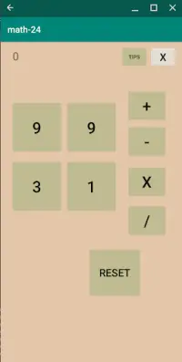 Math Game - Math 24 Game Screen Shot 2
