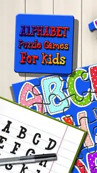 Alphabet Puzzle Games For Kids Screen Shot 0