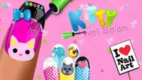 Kitty Nail Salon Screen Shot 0