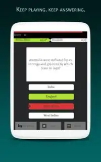 Cricket Quiz Multiplayer 2017 Screen Shot 7