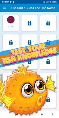 fish quiz games Screen Shot 1