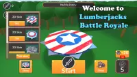 Lumberjacks Brawl: Hyper casual battle royale game Screen Shot 0
