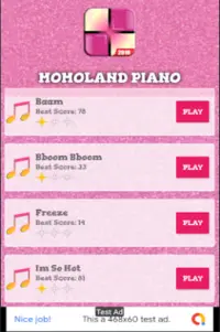 MOMOLAND I'm So Hot Piano Games Songs 2019 Screen Shot 1