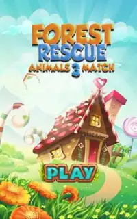 Forest Rescue: Animals Match 3 Screen Shot 0