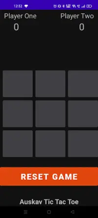 Auskav Tic Tac Toe Screen Shot 1