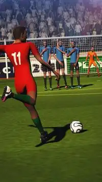 Football Free Kick League Screen Shot 1