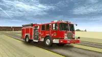 City Fire Truck Mission Screen Shot 2