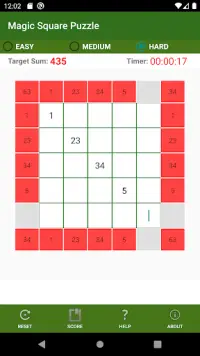 Magic Square Puzzle - A Number Game for Everyone! Screen Shot 4