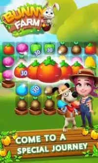 Bunny Farm : Super Match Screen Shot 0