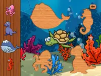 ألغاز حيوانات البحر للأطفال Screen Shot 13