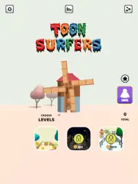 Toon Surfers : Pet Runner Game Screen Shot 0
