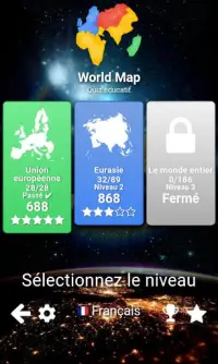 world map quiz Screen Shot 3