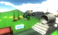 Big Monster Truck Racing 3D Screen Shot 6