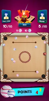 Carrom Marble Clash : Kancha Screen Shot 2