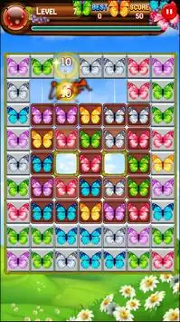 Butterfly Match 3 Puzzle Screen Shot 0