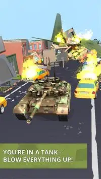 Tank Menghancurkan Screen Shot 3