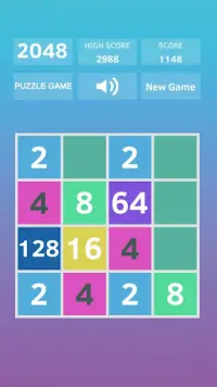 2048 - Puzzle Game Screen Shot 3