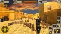 grensheldheld schieten: commando elite oorlog Screen Shot 2
