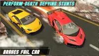 찢어지는 스턴트 자동차 레이싱 시뮬레이터 : Faily 자동차 게임 Screen Shot 3