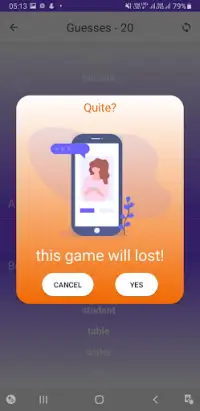 Word Guess - Game Screen Shot 2