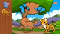 Baby Animals & Jigsaw Puzzles for toddlers and kid Screen Shot 1