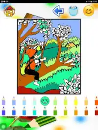 Coloring beautiful stories for kids Screen Shot 14