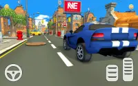 Speedy จัดส่ง Car City อาหาร: ร้านอาหารเกม 3D Screen Shot 0